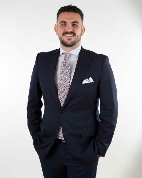 Corbata Primavera blue - Imagen 4
