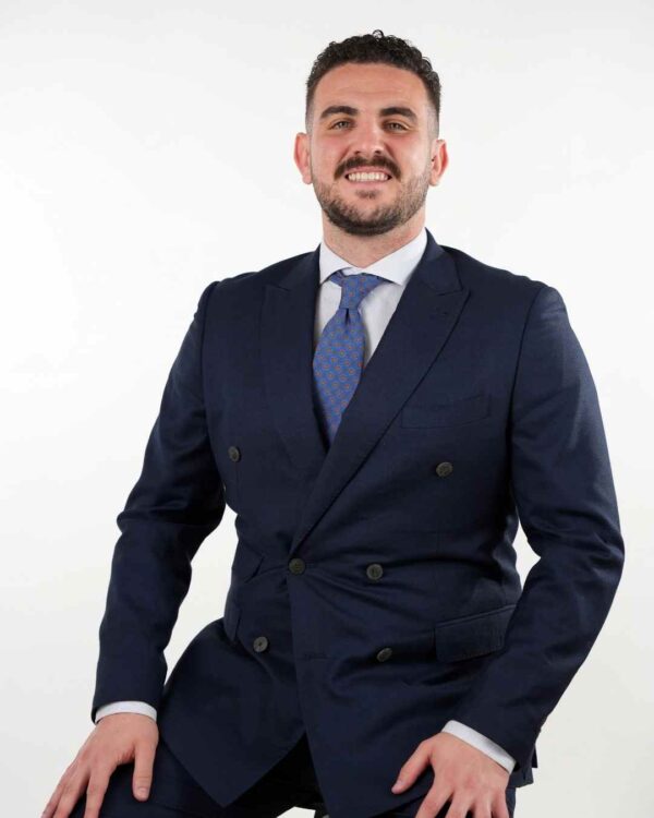 Corbata Five blue - Imagen 4