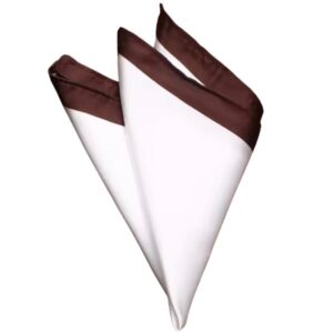 Pañuelo Borde Marron