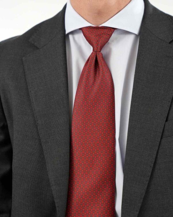 Corbata Mock red - Imagen 5