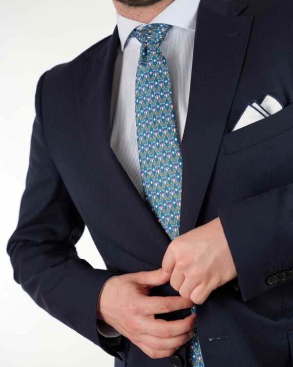 Corbata Omega acqua - Imagen 5