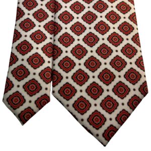 Corbata Topic Blanc