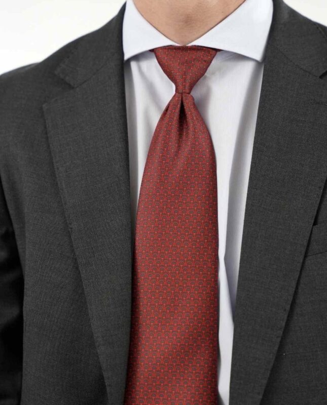 Corbata Mock Red - La Tua Corbata