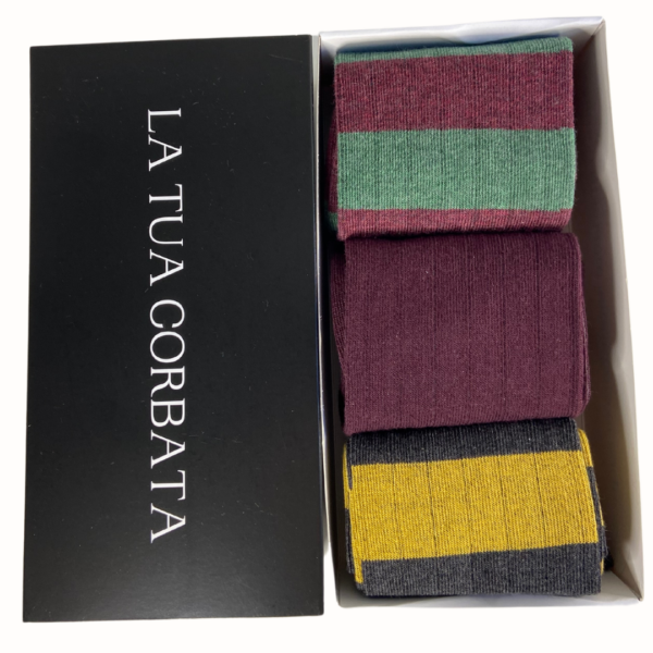 Pack 3 Calcetines Canalé 1004