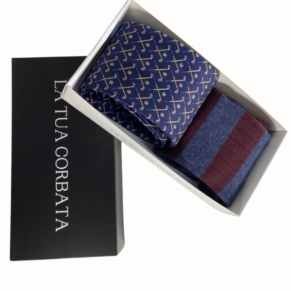 Pack Corbata Golf y Calcetin Canale - Imagen 4