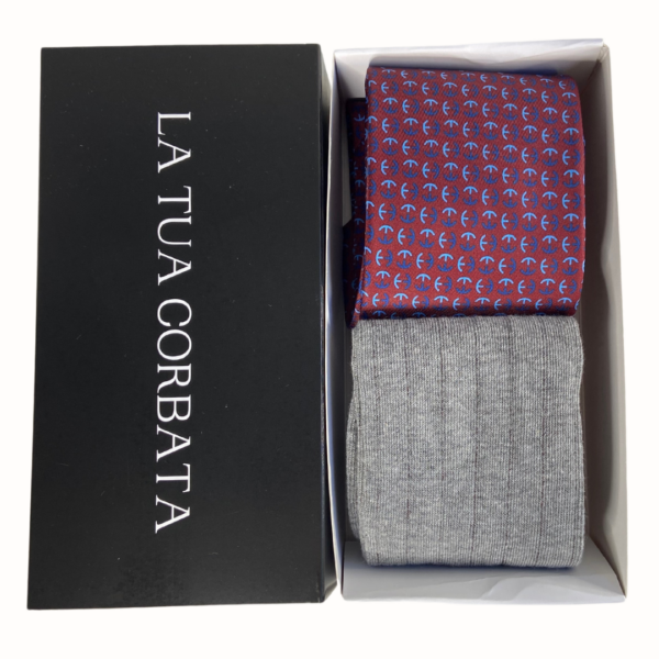 Pack Corbata Around y Calcetin Canale