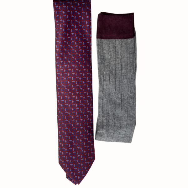 Pack Corbata Around y Calcetin Canale - Imagen 2