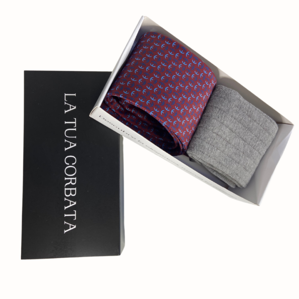 Pack Corbata Around y Calcetin Canale - Imagen 4