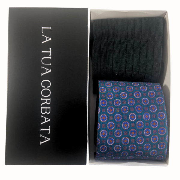 Pack Corbata Five Green y Calcetin Canale