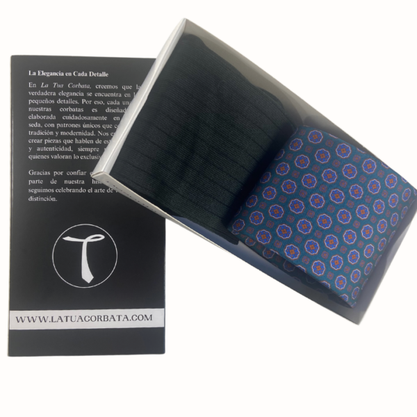 Pack Corbata Five Green y Calcetin Canale - Imagen 4