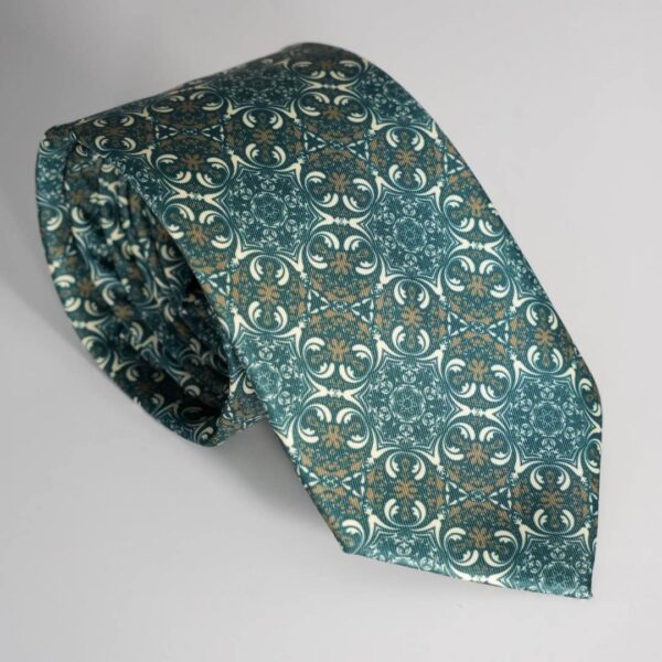 Corbata mosaic Green - Imagen 3