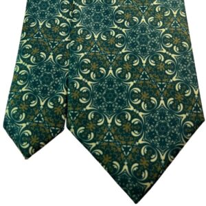 Corbata Mosaic Green