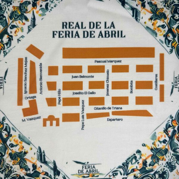 Pañuelo Mapa de la Feria - Imagen 3