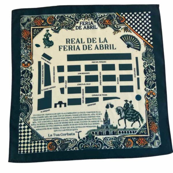 Pañuelo Mapa de la Feria Ed limited
