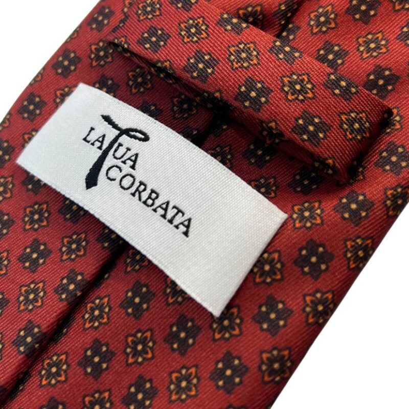 Corbata Minimal Red - La Tua Corbata