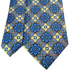 Corbata Mosaic Yellow