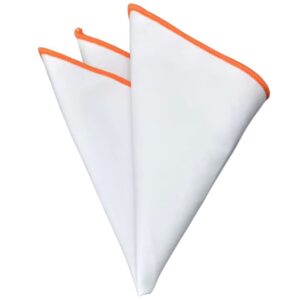 Pañuelo Bordes Naranja