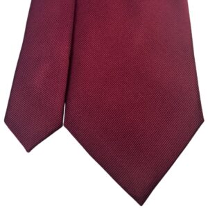 Corbata Lisa Burdeo