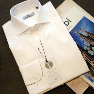 Camisa Blanca Personalizable – Cuello Italiano