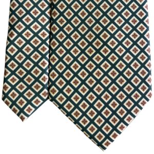 Corbata Rombos Green